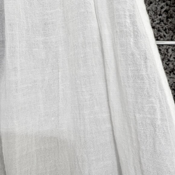 GAP Crinkle Cotton Modal Linen Maxi Cover-Up M/L - Picture 11 of 12